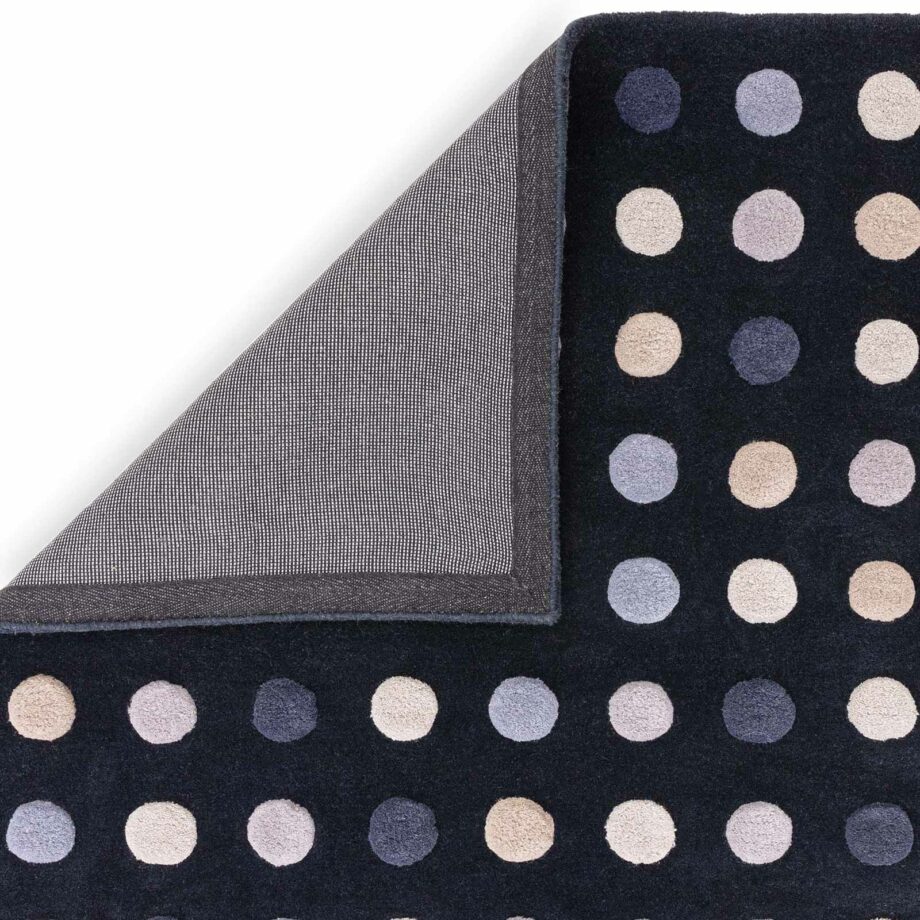 Asiatic carpet Dotty Navy 3