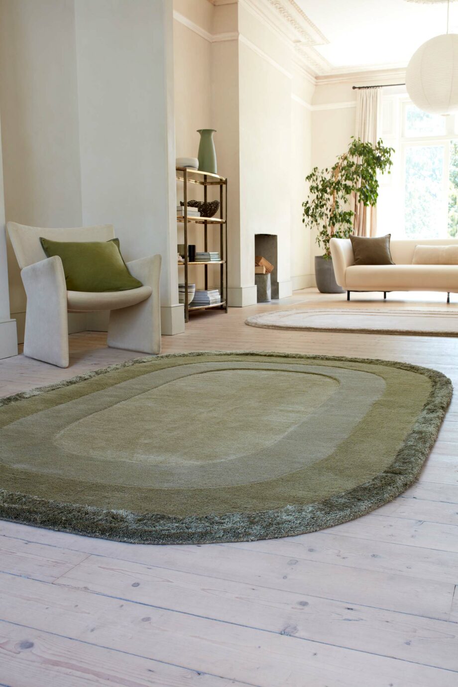 Asiatic carpet Halo Sage interior