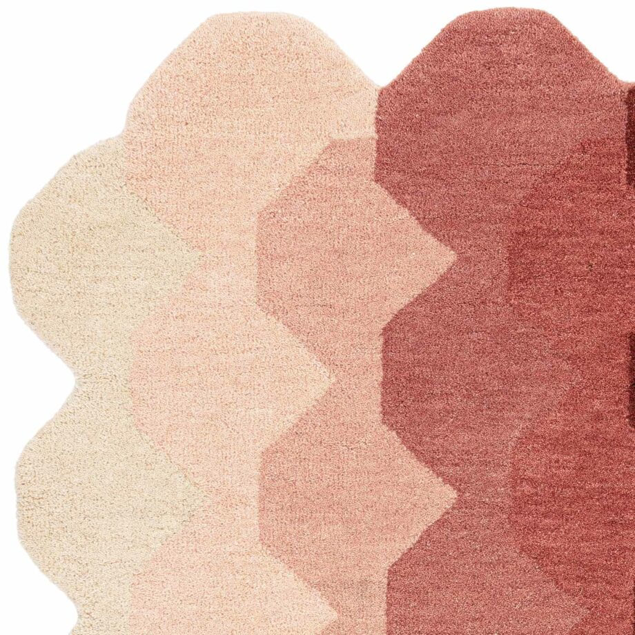 Asiatic carpet Hive Pink 2