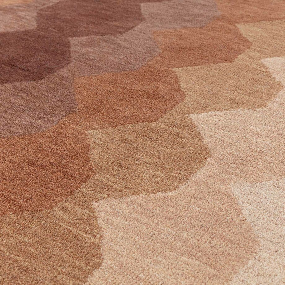 Asiatic carpet Hive Rust 4