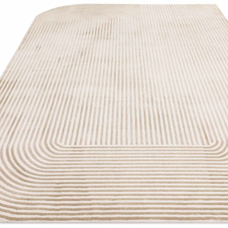 Asiatic carpet Kuza Shape Gold Cream 1