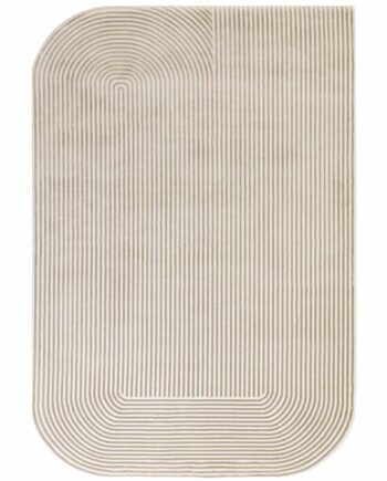 Asiatic carpet Kuza Shape Gold Cream