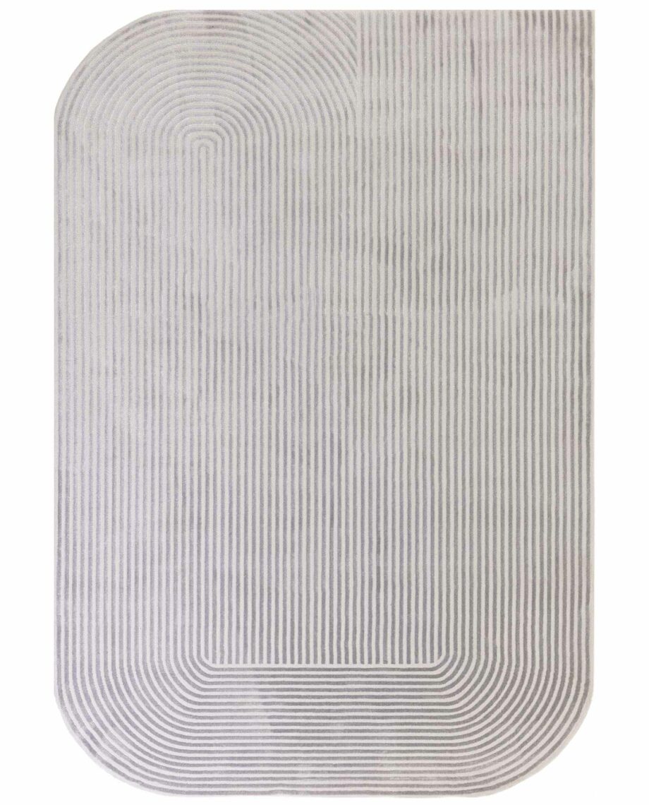 Asiatic carpet Kuza Shape Silver Grey