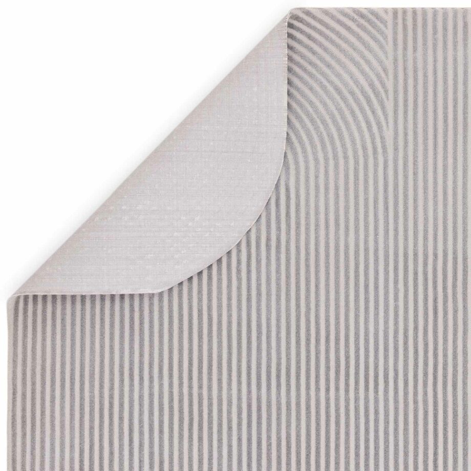 Asiatic carpet Kuza shape silver grey 3