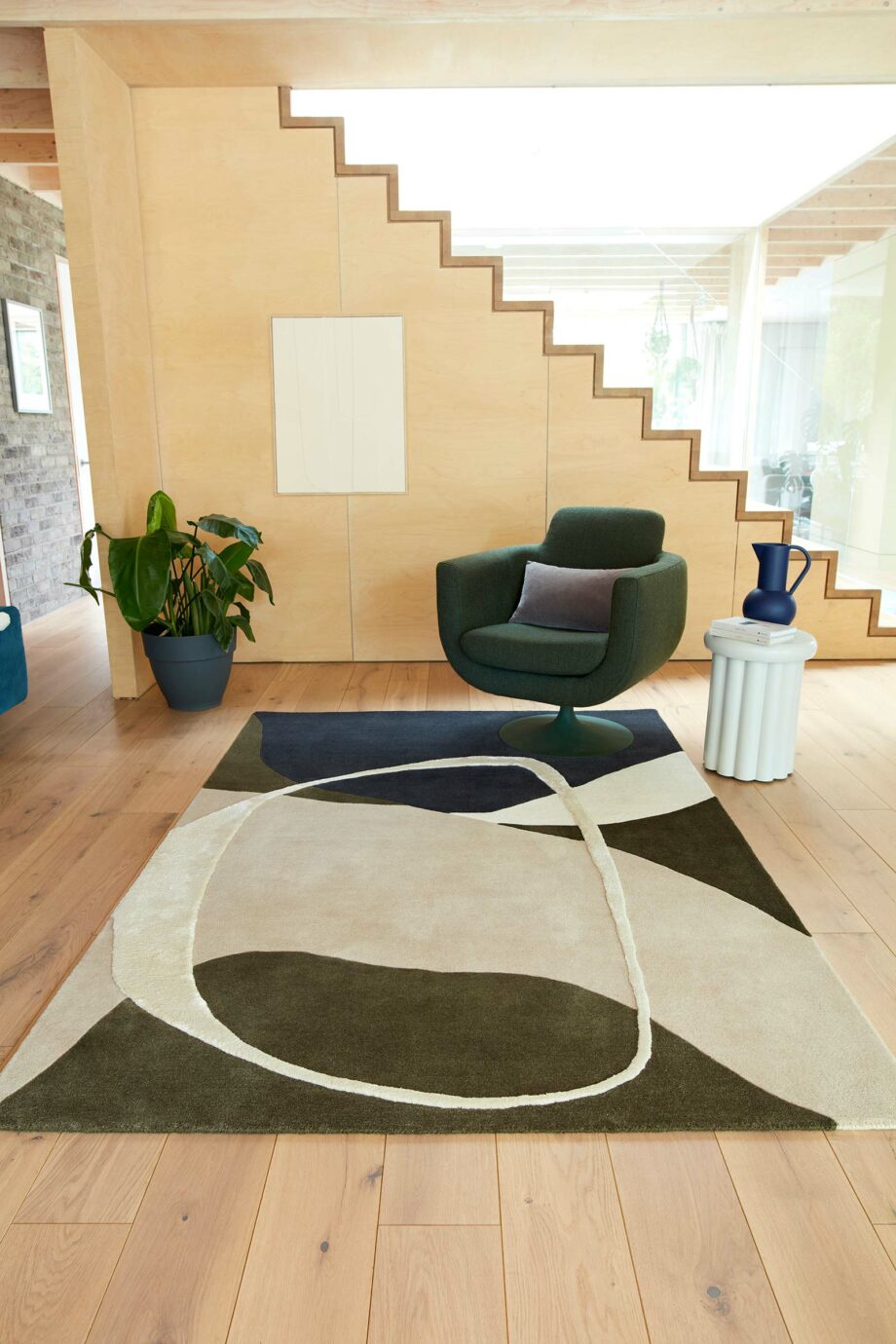 Asiatic carpet Matrix 103 Signature Moss interior
