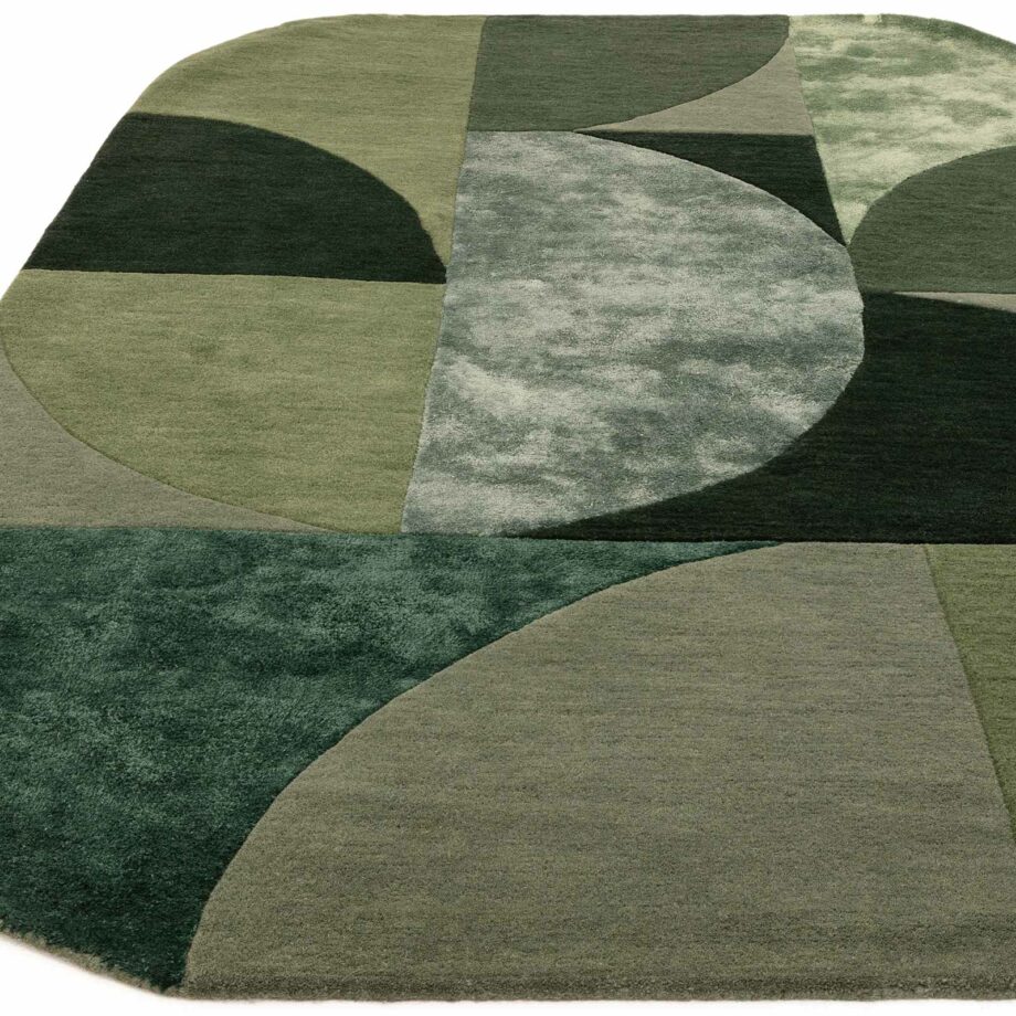 Asiatic carpet Matrix 75 Oval Forest 1