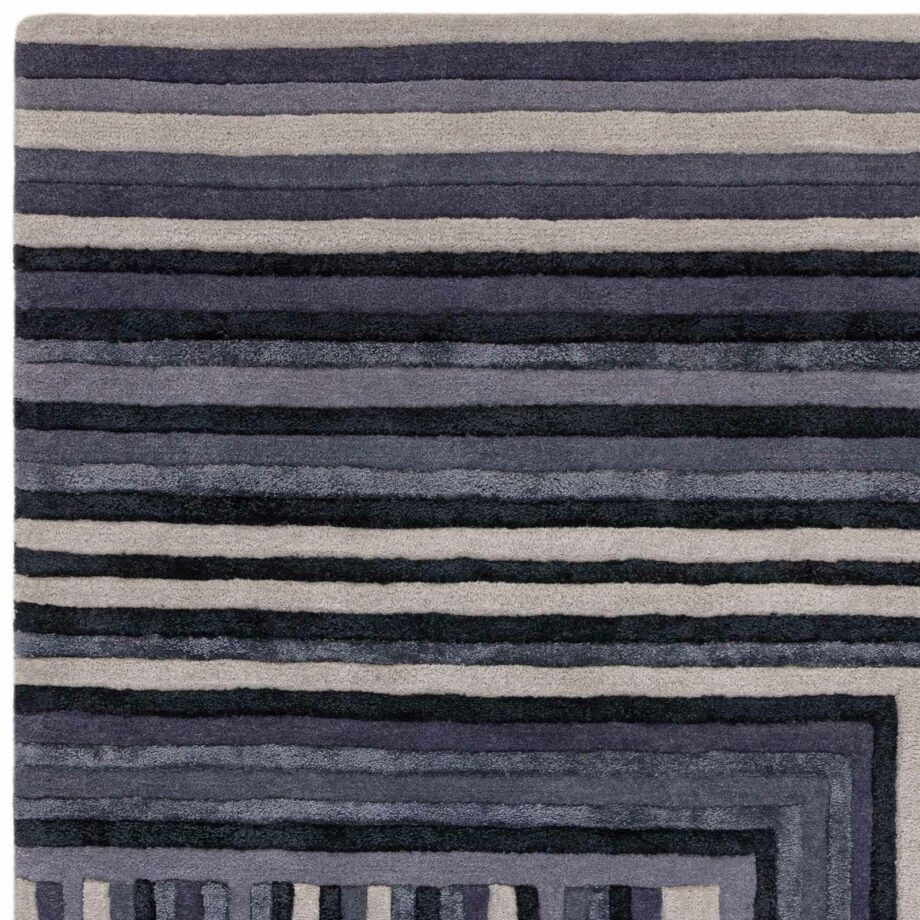 Asiatic carpet Matrix 81 Network Indigo 2