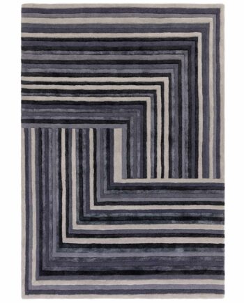 Asiatic carpet Matrix 81 Network Indigo