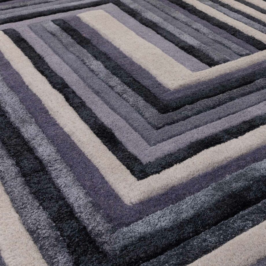 Asiatic carpet Matrix 81 Network Indigo 4