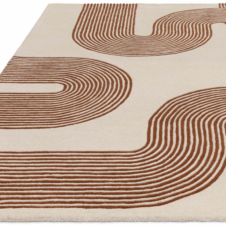 Asiatic carpet Matrix 85 Arches Amber 1