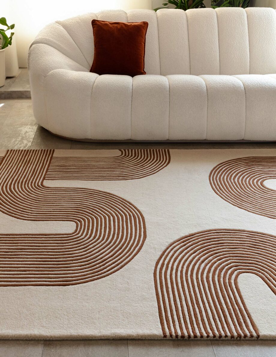Asiatic carpet Matrix 85 Arches Amber interior 1
