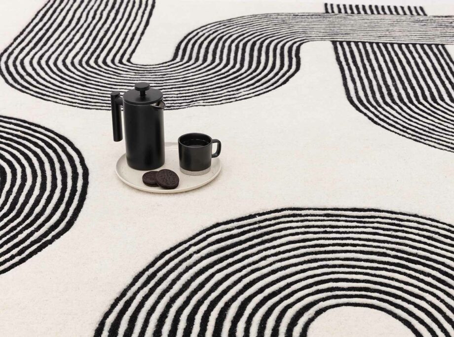 Asiatic carpet Matrix 87 Arches Black CL