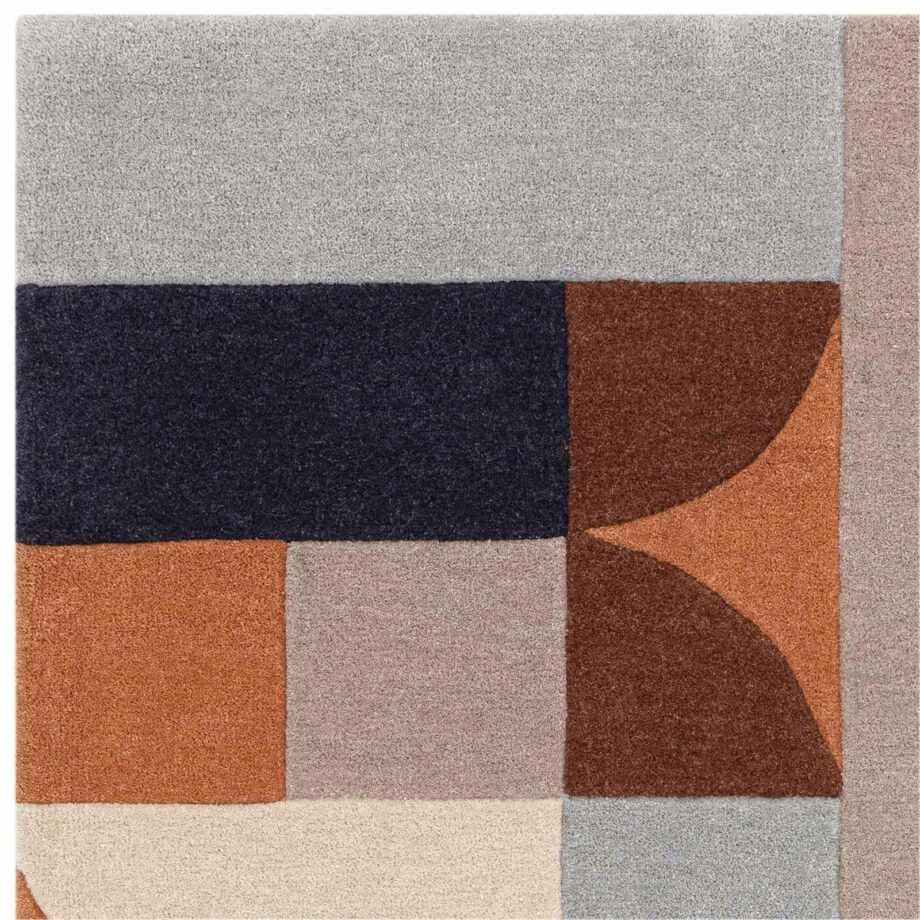 Asiatic carpet Matrix 88 Klotski Terracotta 2