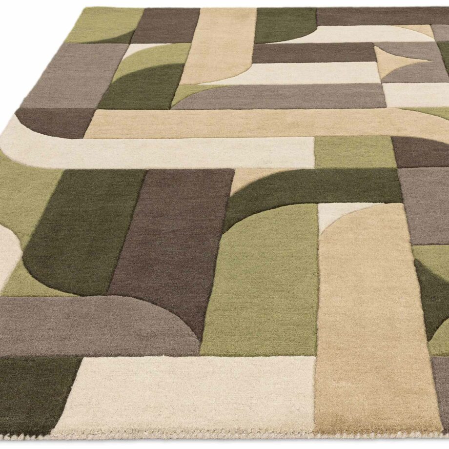 Asiatic carpet Matrix 90 Klotski Sage 1