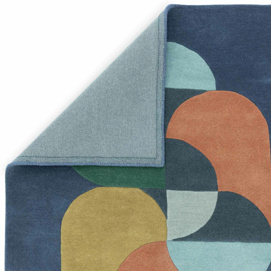 Asiatic carpet Matrix 91 Statement Navy 3