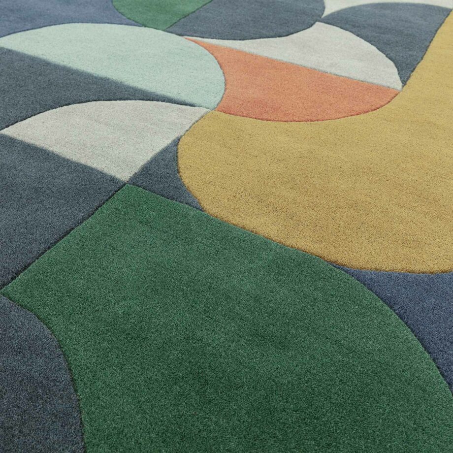 Asiatic carpet Matrix 91 Statement Navy 4