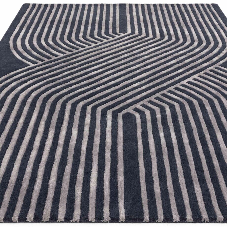Asiatic carpet Matrix 97 Solstice Navy 1