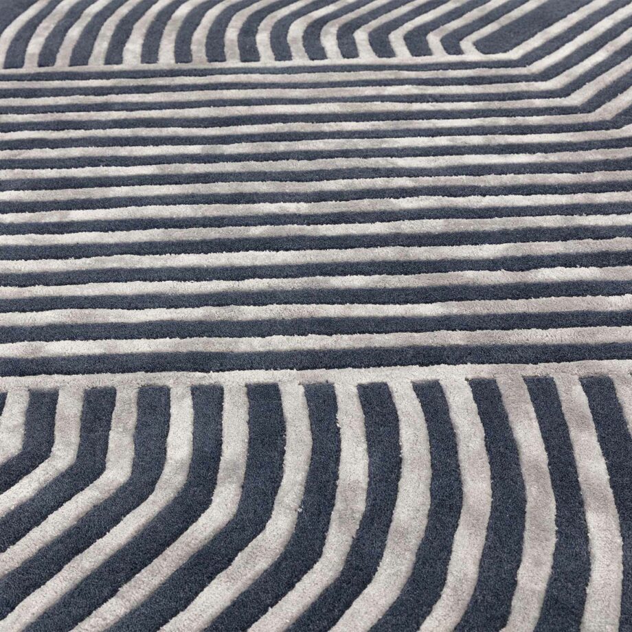 Asiatic carpet Matrix 97 Solstice Navy 4
