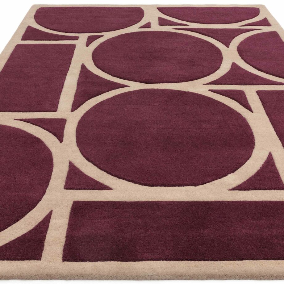 Asiatic carpet Metro Plum 1