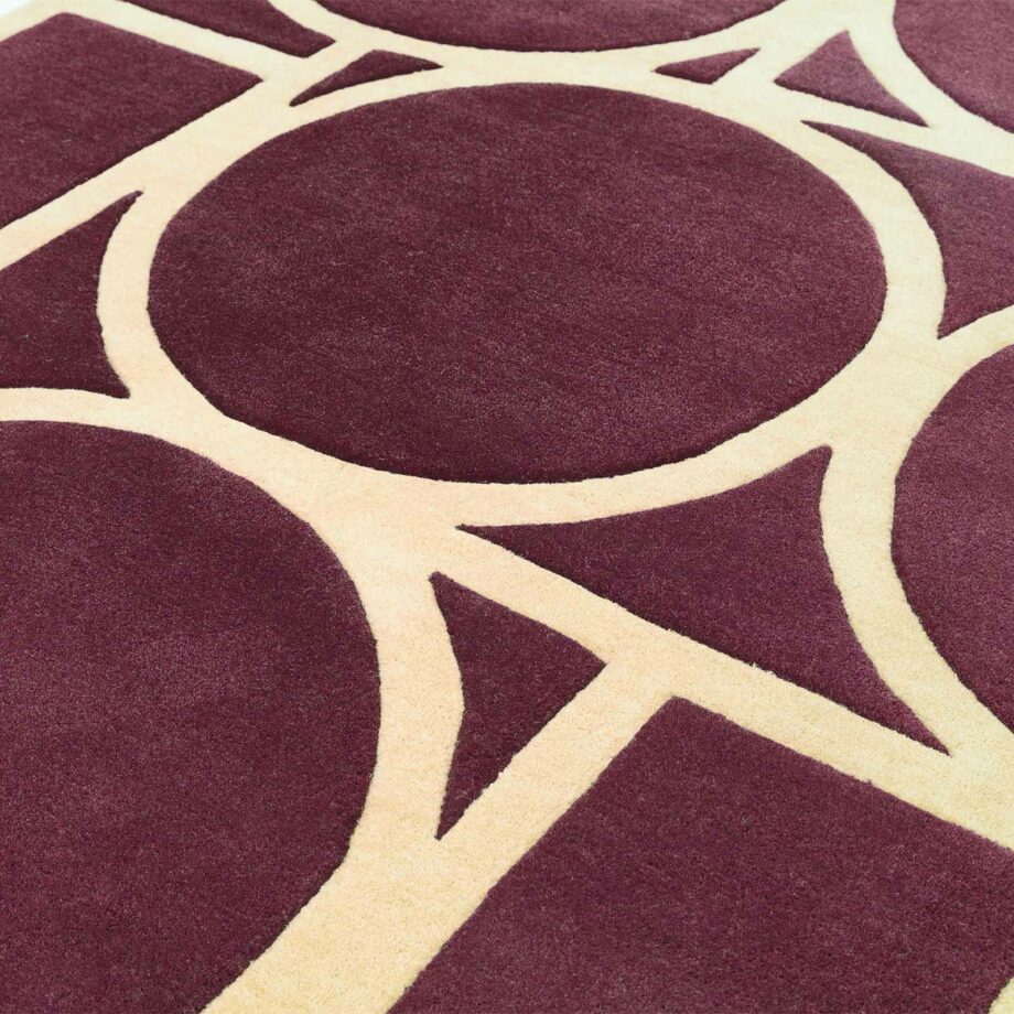 Asiatic carpet Metro Plum 4