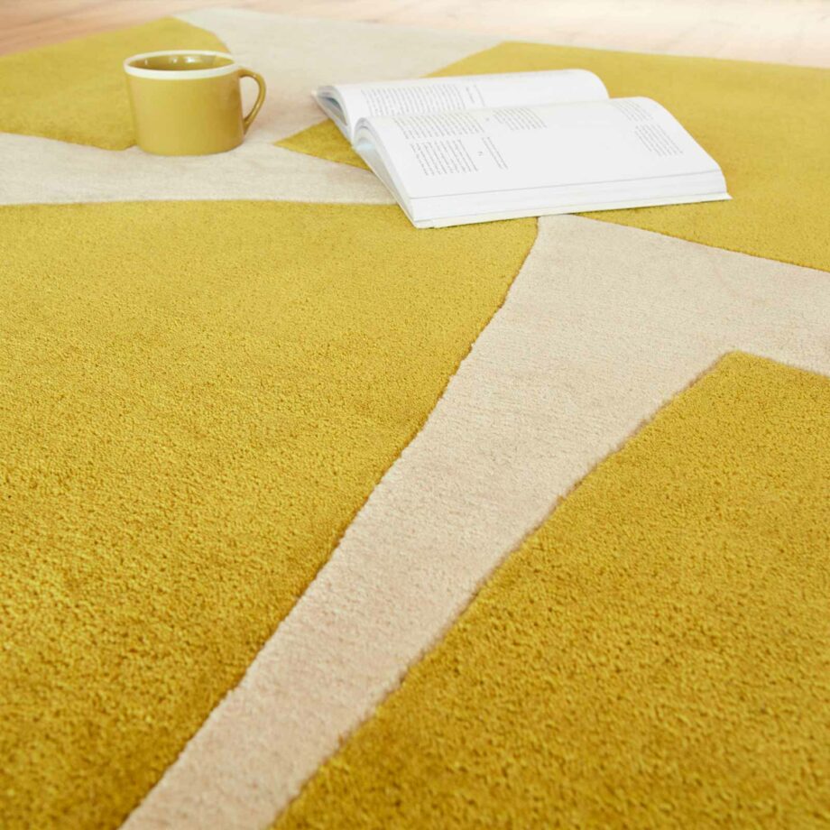 Asiatic carpet Romy 06 Kite Chartreuse CL square