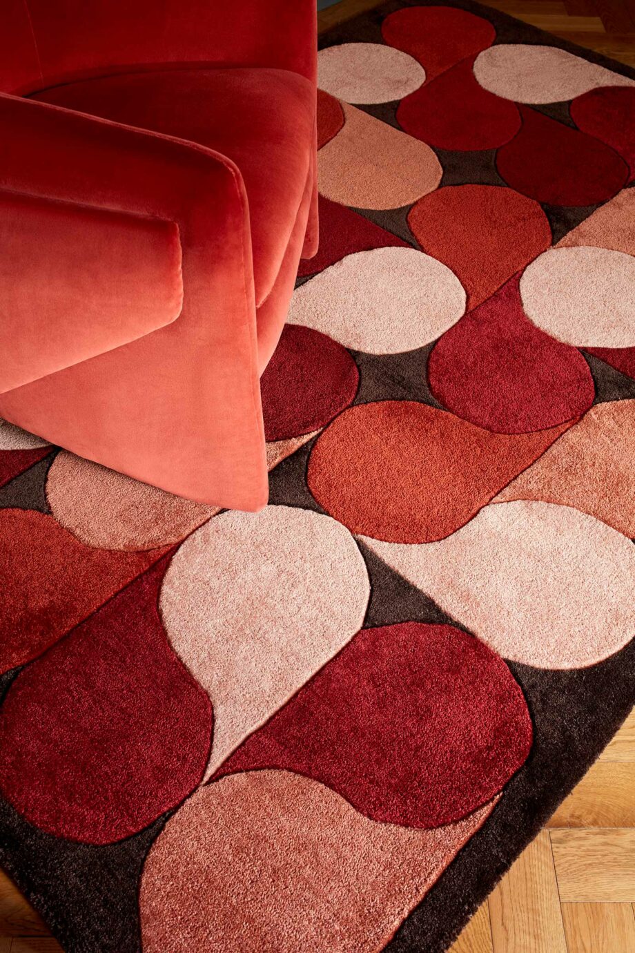 Asiatic carpet Romy 14 Jive Red CL