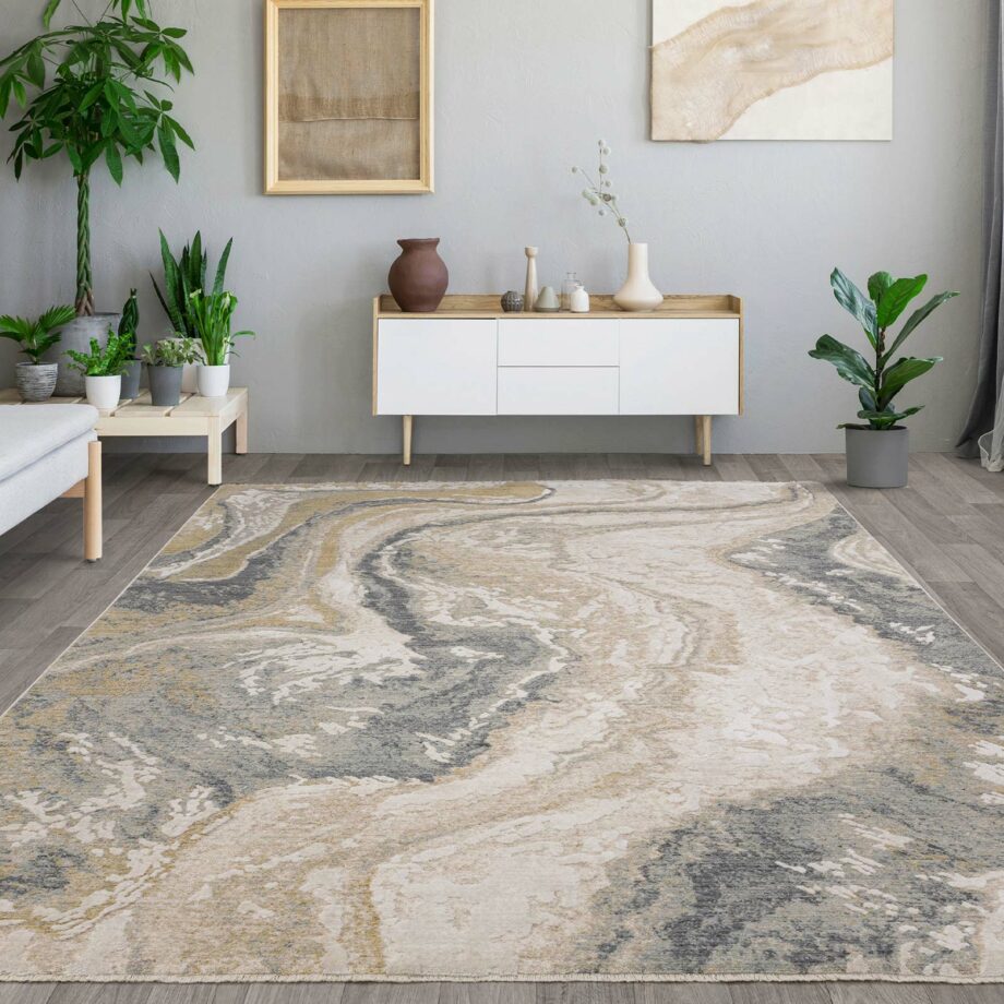Asiatic carpet Seville 06 Oro interior new square