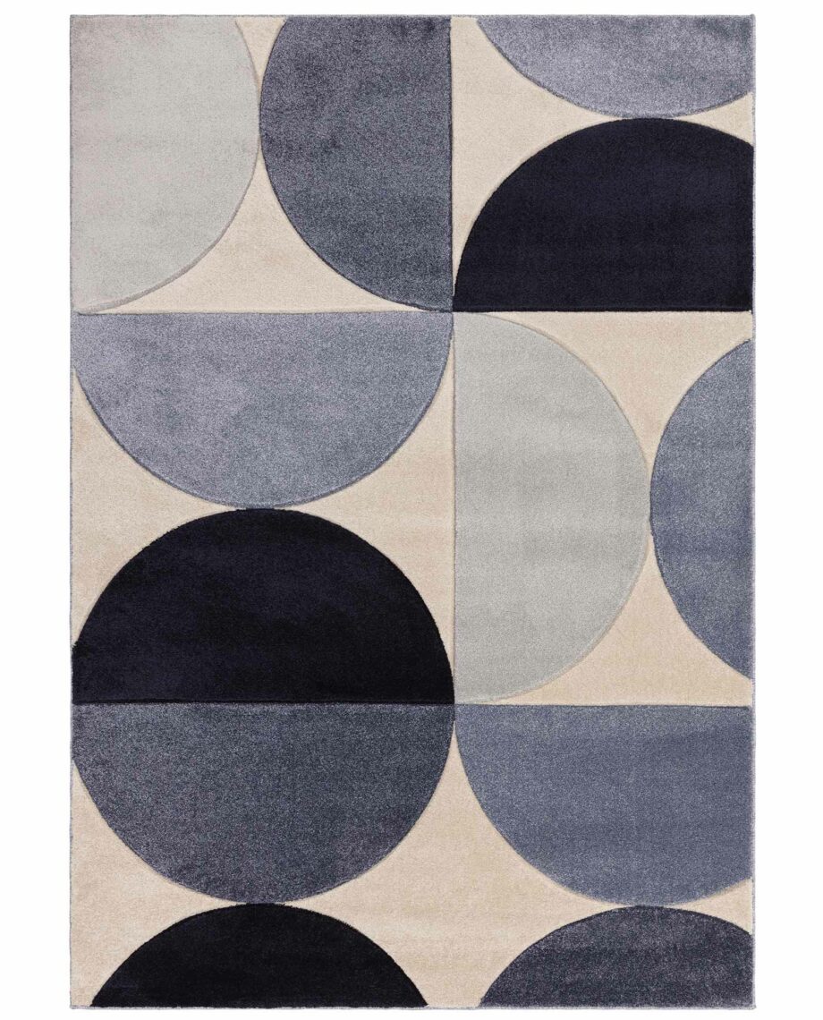 Asiatic carpet Sketch SK14 Curve Blue