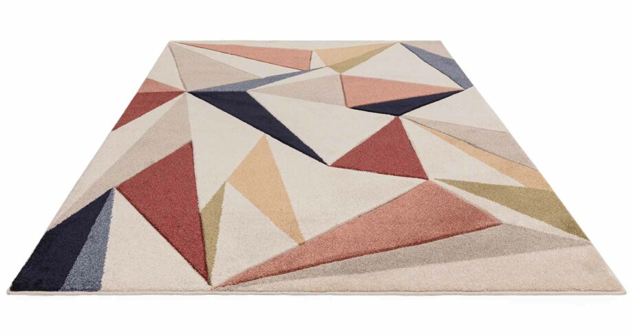 Asiatic carpet Sketch SK19 Kaleidoscope Multi 1 3D