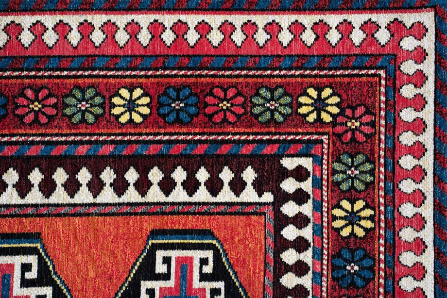 Louis De Poortere carpet Antiquarian Antalia 9844 Red Mix zoom 5
