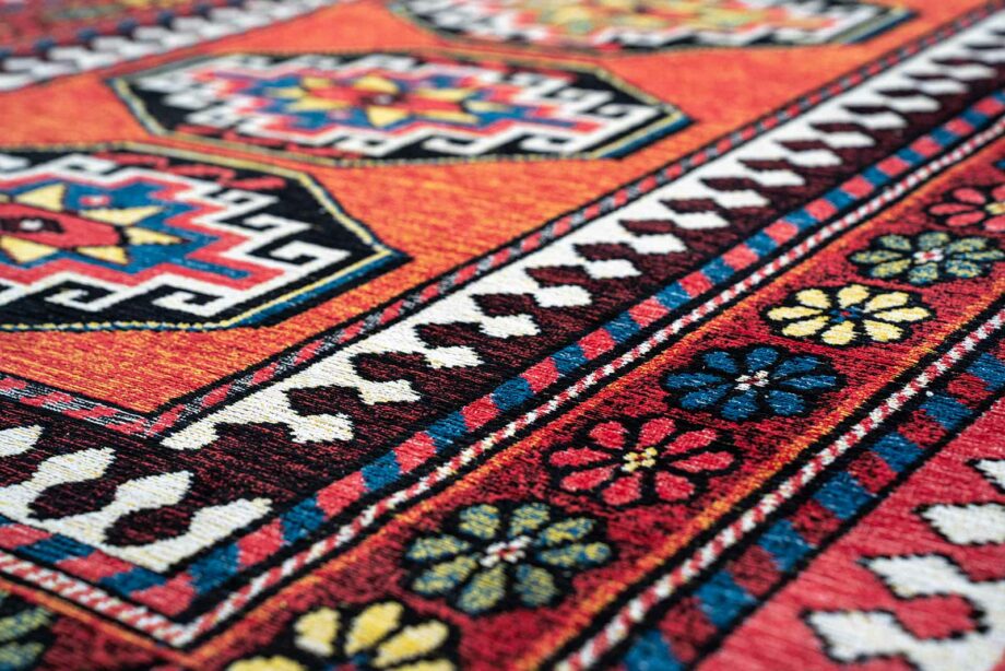 Louis De Poortere carpet Antiquarian Antalia 9844 Red Mix zoom