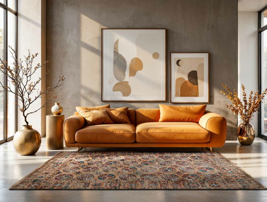 Louis De Poortere carpet Antiquarian Kasak 9840 Djamboul Ambiance