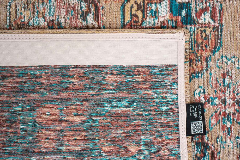 Louis De Poortere carpet Antiquarian Kasak 9840 Djamboul back