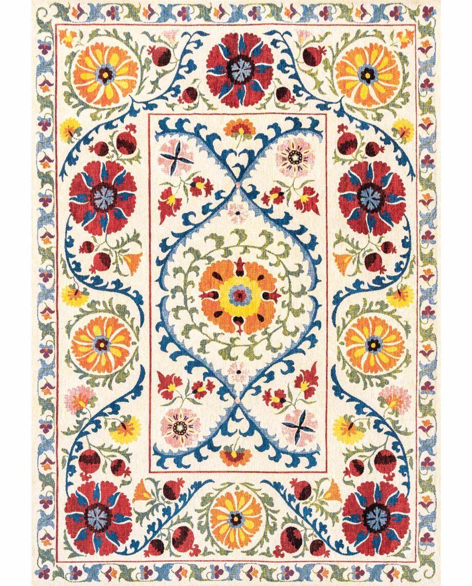 Louis De Poortere carpet Antiquarian Suzani 9728 Origine