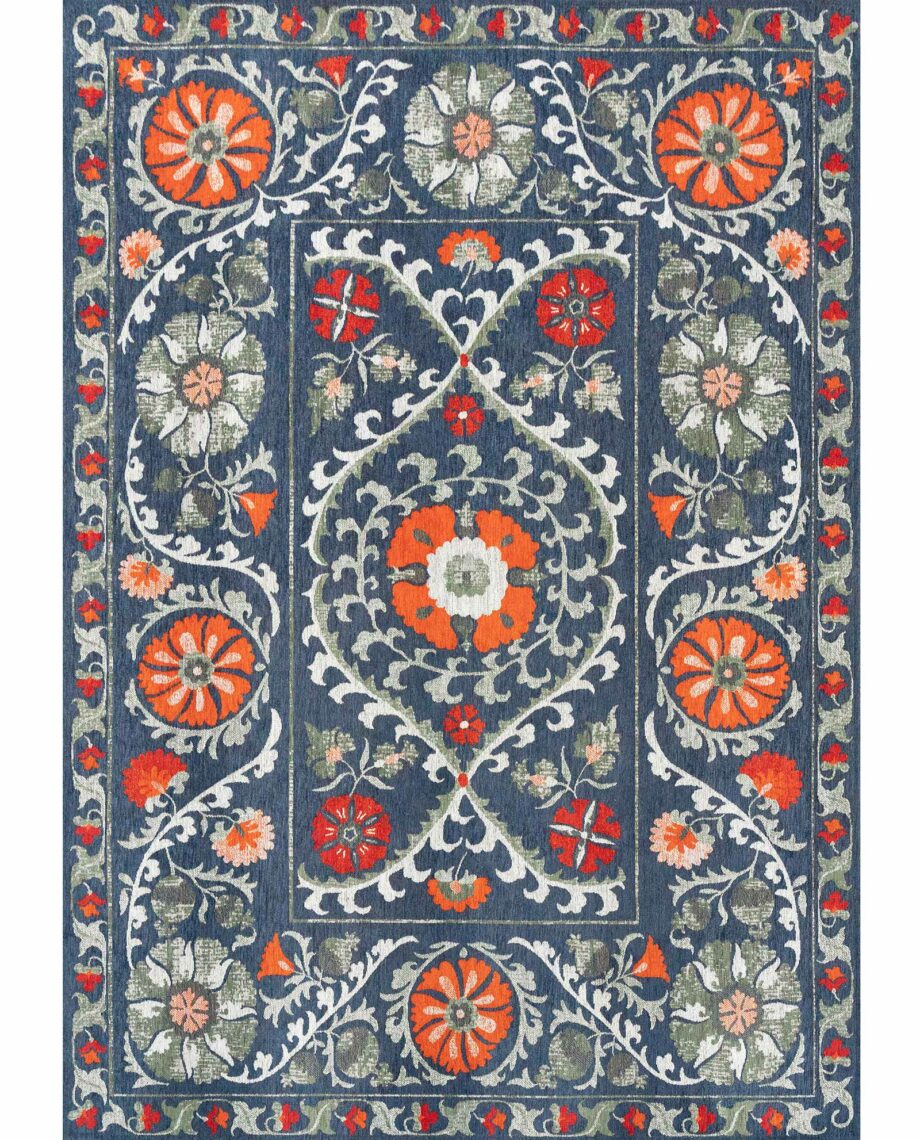 Louis De Poortere carpet Antiquarian Suzani 9730 Nordic