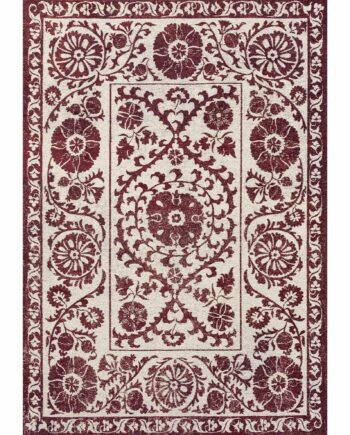 Louis De Poortere carpet Antiquarian Suzani 9734 Zephyr