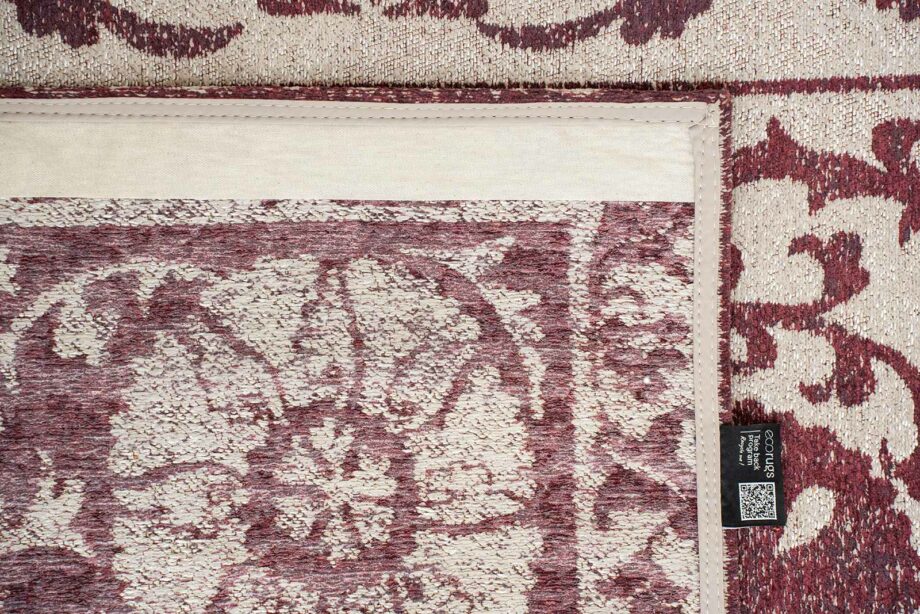 Louis De Poortere carpet Antiquarian Suzani 9734 Zephyr back