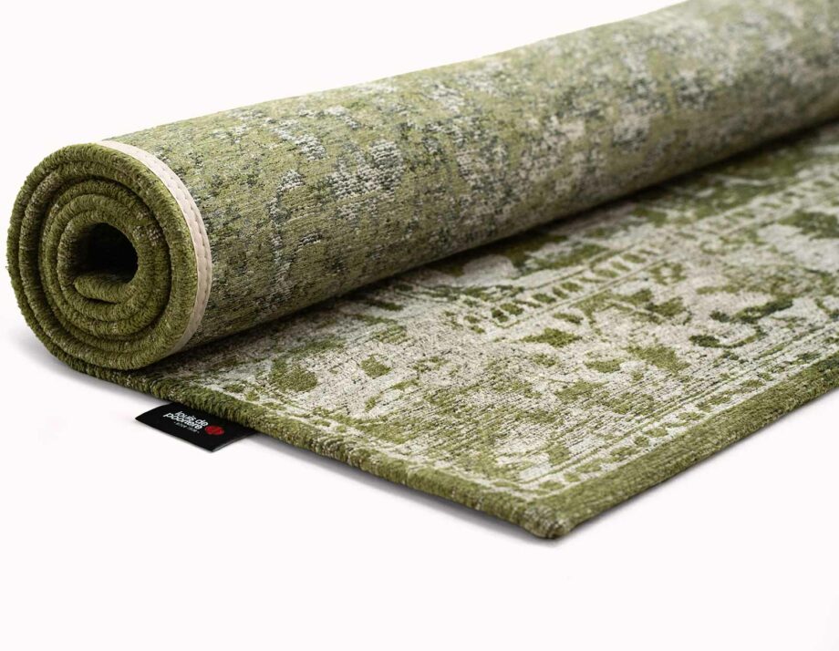 Louis De Poortere carpet Antiquarian Tabriz 9645 Olive Wood roll