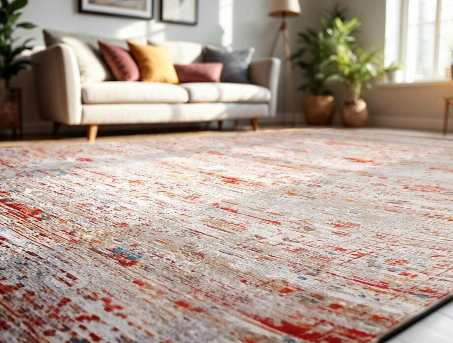 Louis De Poortere carpet Antiquarian Ushak 9836 Galata Sunset Ambiance