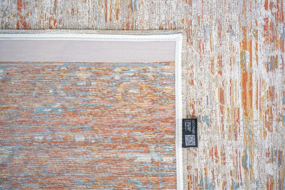 Louis De Poortere carpet Antiquarian Ushak 9836 Galata Sunset back