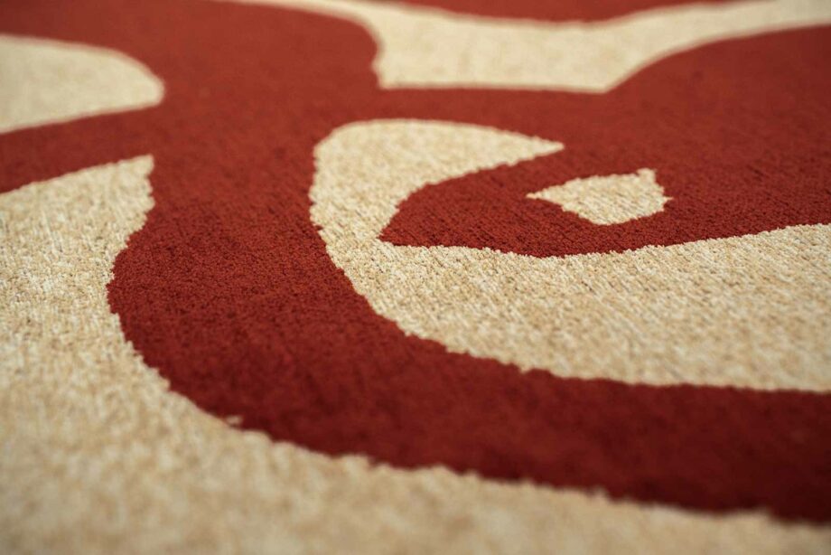 Louis De Poortere carpet Craft Ribbon 9847 Imperial Red zoom 4