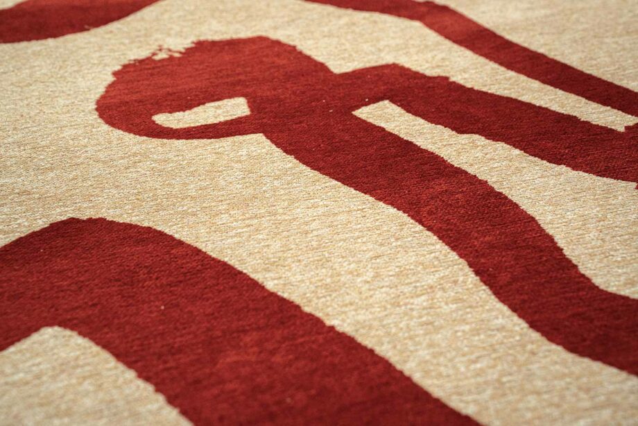 Louis De Poortere carpet Craft Ribbon 9847 Imperial Red zoom