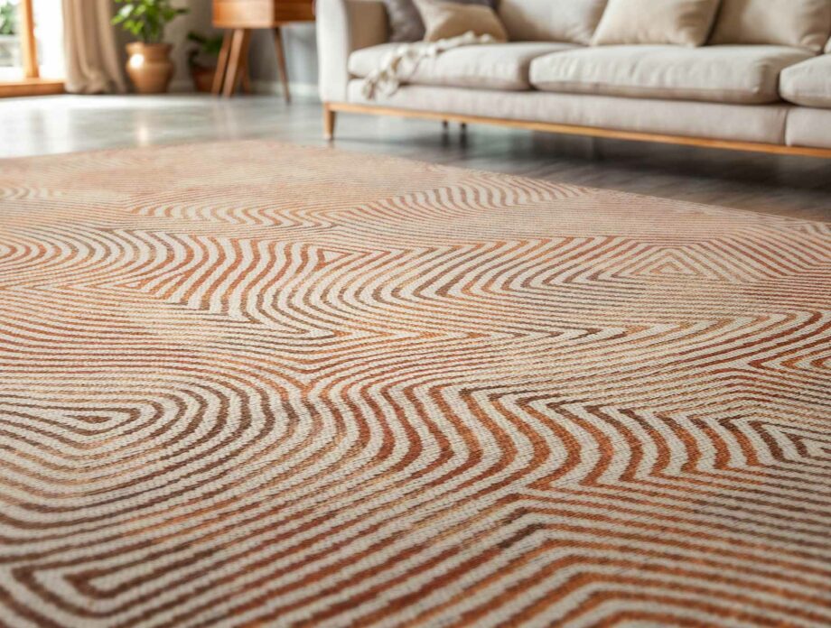Louis De Poortere carpet Meditation Coral 9800 Coral Indian Sand Ambiance 2