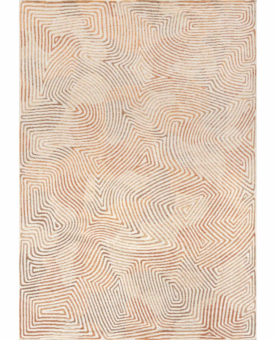 Louis De Poortere carpet Meditation Coral 9800 Indian Sand