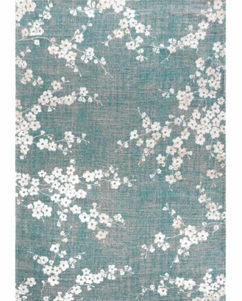 Louis De Poortere carpet Sakura 9850 Sakura Lake Blue