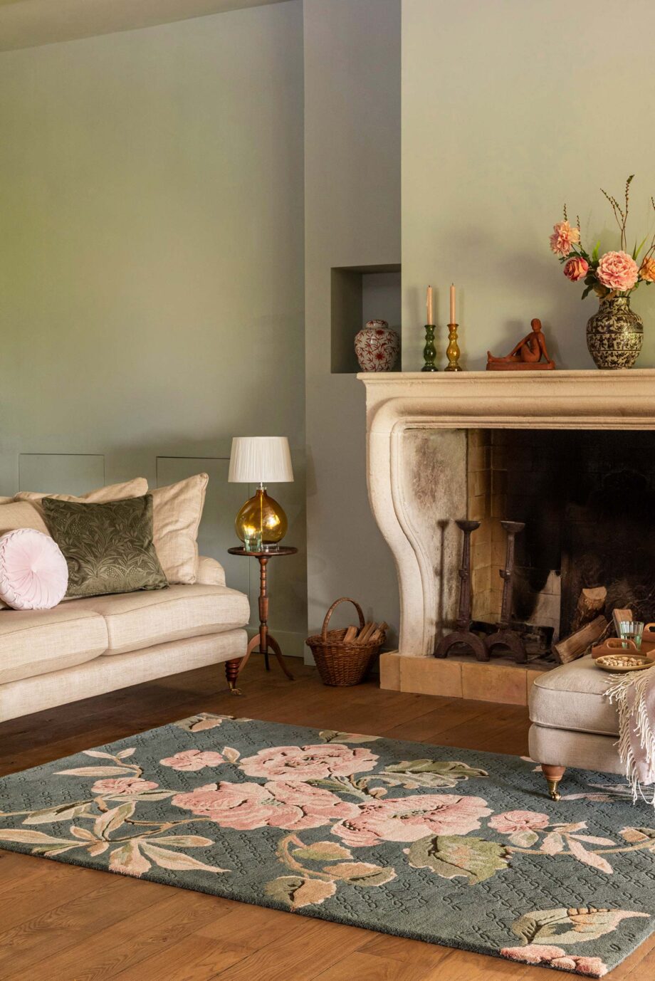 Laura Ashley Aylworth Trail Fern Green 078607 interior A