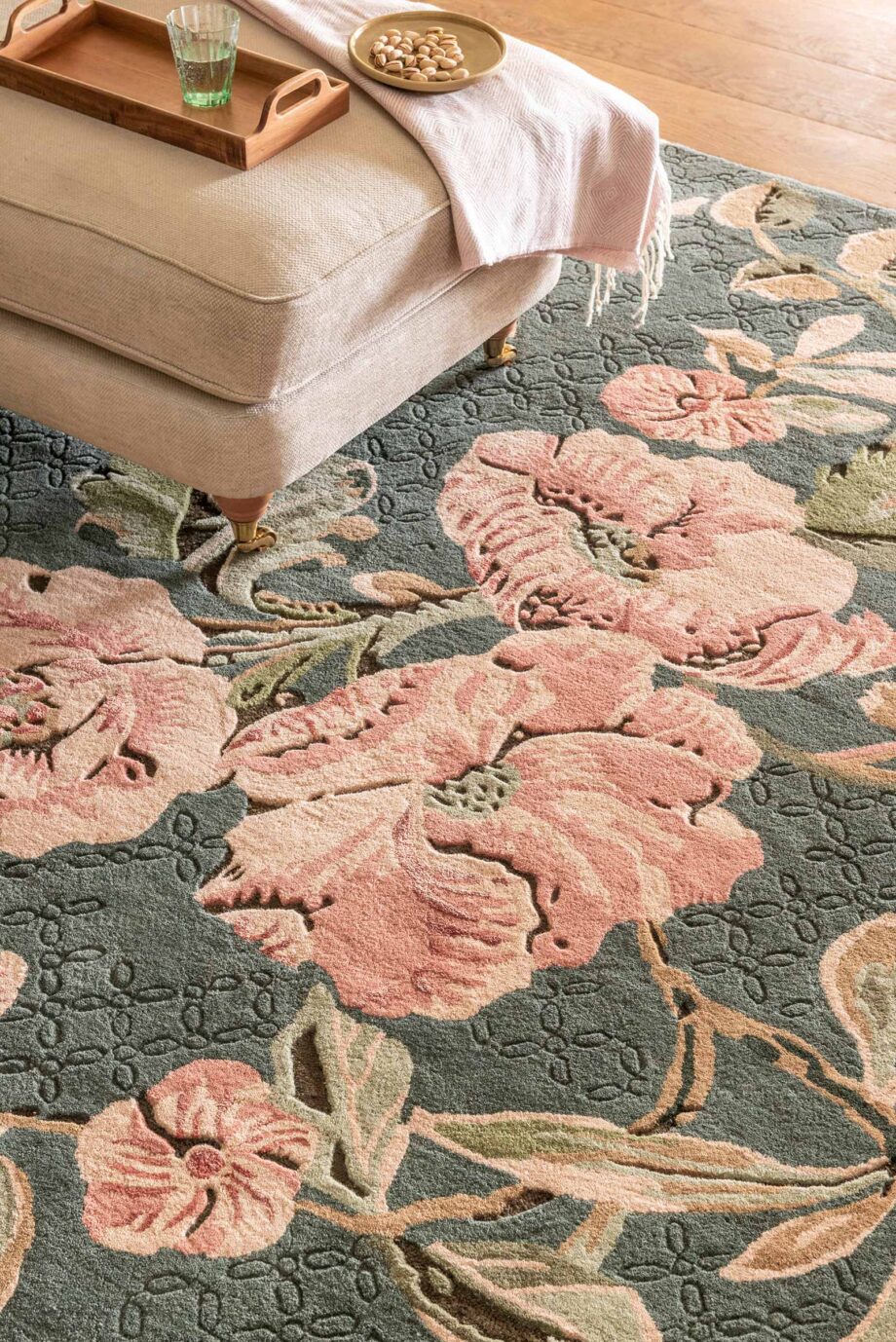 Laura Ashley Aylworth Trail Fern Green 078607 interior B