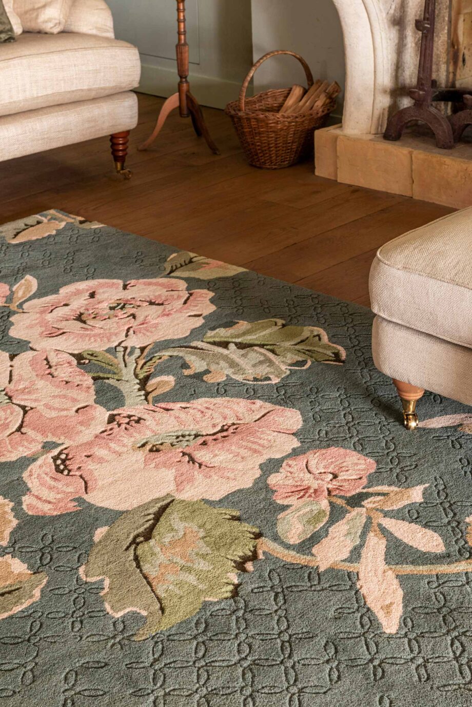 Laura Ashley Aylworth Trail Fern Green 078607 interior C