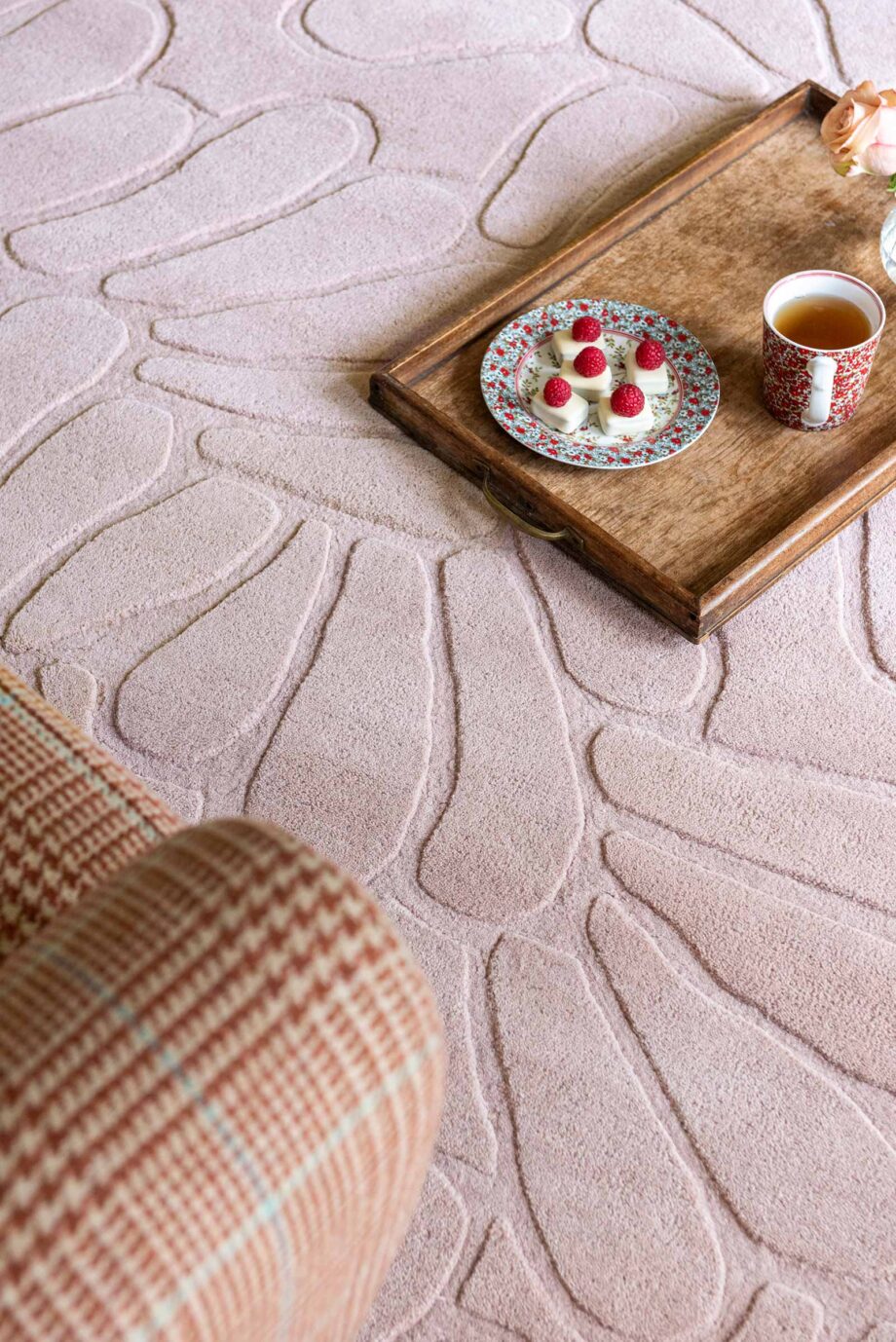 Laura Ashley Coleby Petals Chalk Pink 078802 interior B