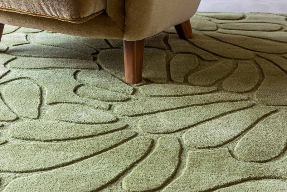 Laura Ashley Coleby Petals Hedgerow Green 078807 interior D